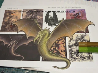 dragon images for picture craft tutorial